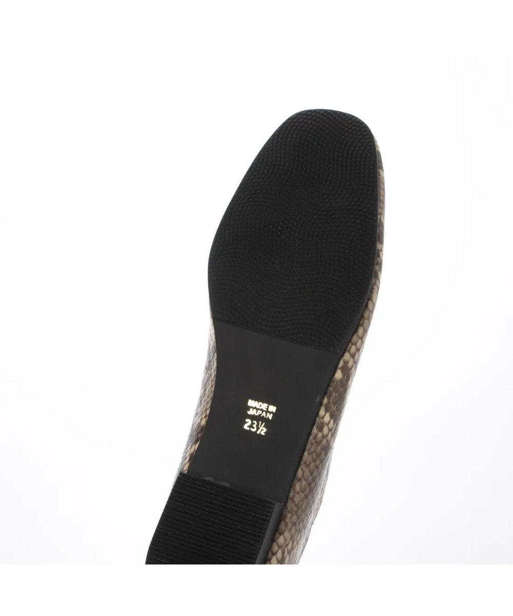 MODE ET JACOMO <carino>スクエアトゥフラットシューズ 