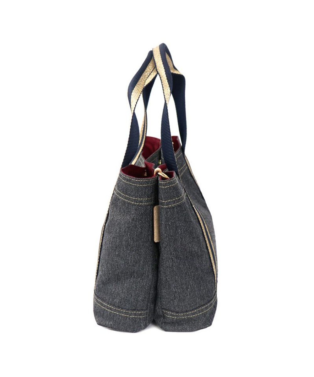 Regalo Felice 【撥水 / 色落ちしないデニム調生地 / ショルダー付】2層トート / REGALO 