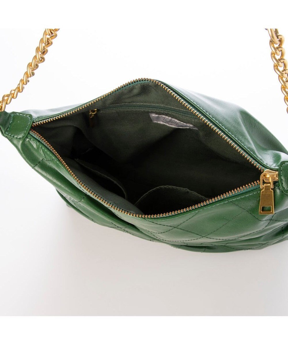 UNBILLION カシュカシュ cachecache / シャーリングキルトチェーンショルダー 