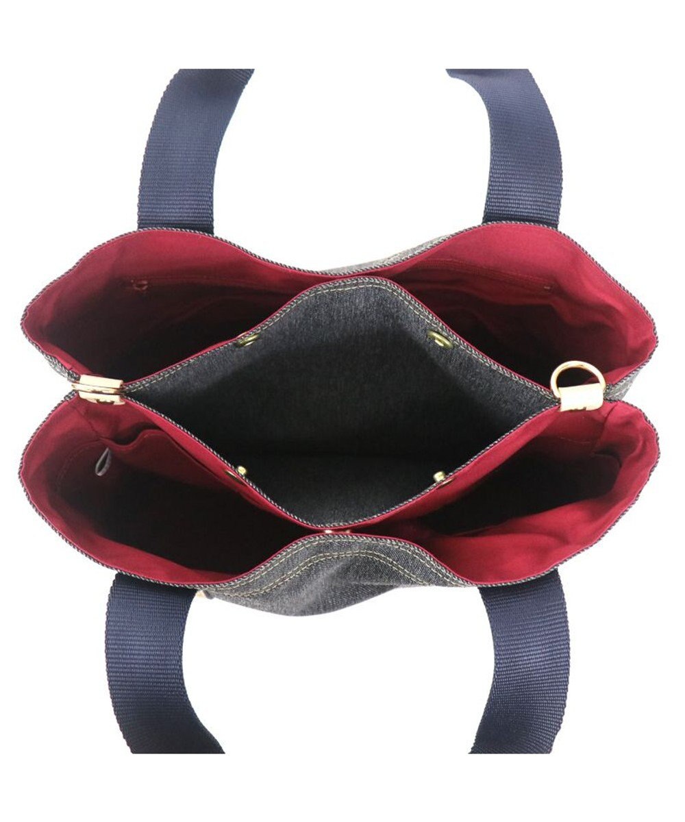 Regalo Felice 【撥水 / 色落ちしないデニム調生地 / ショルダー付】2層トート / REGALO 