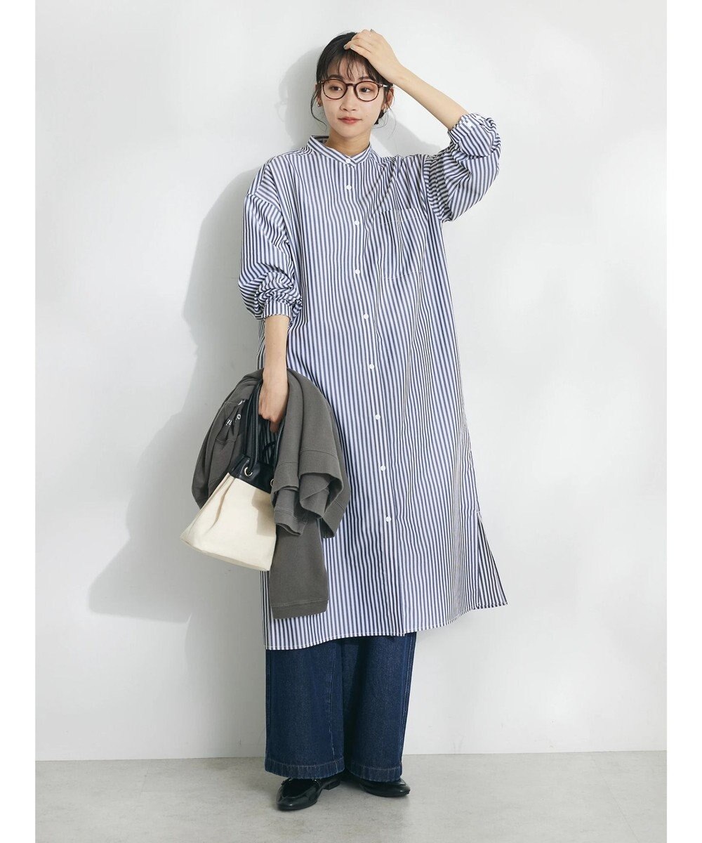 CRAFT STANDARD BOUTIQUE プランサーボタンシャツワンピース 