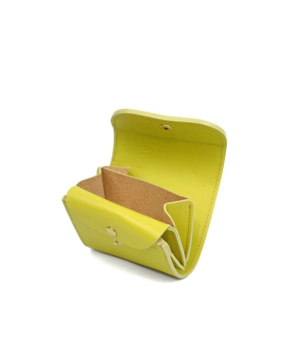 UNBILLION perche 姫路レザーかぶせミニウォレット 