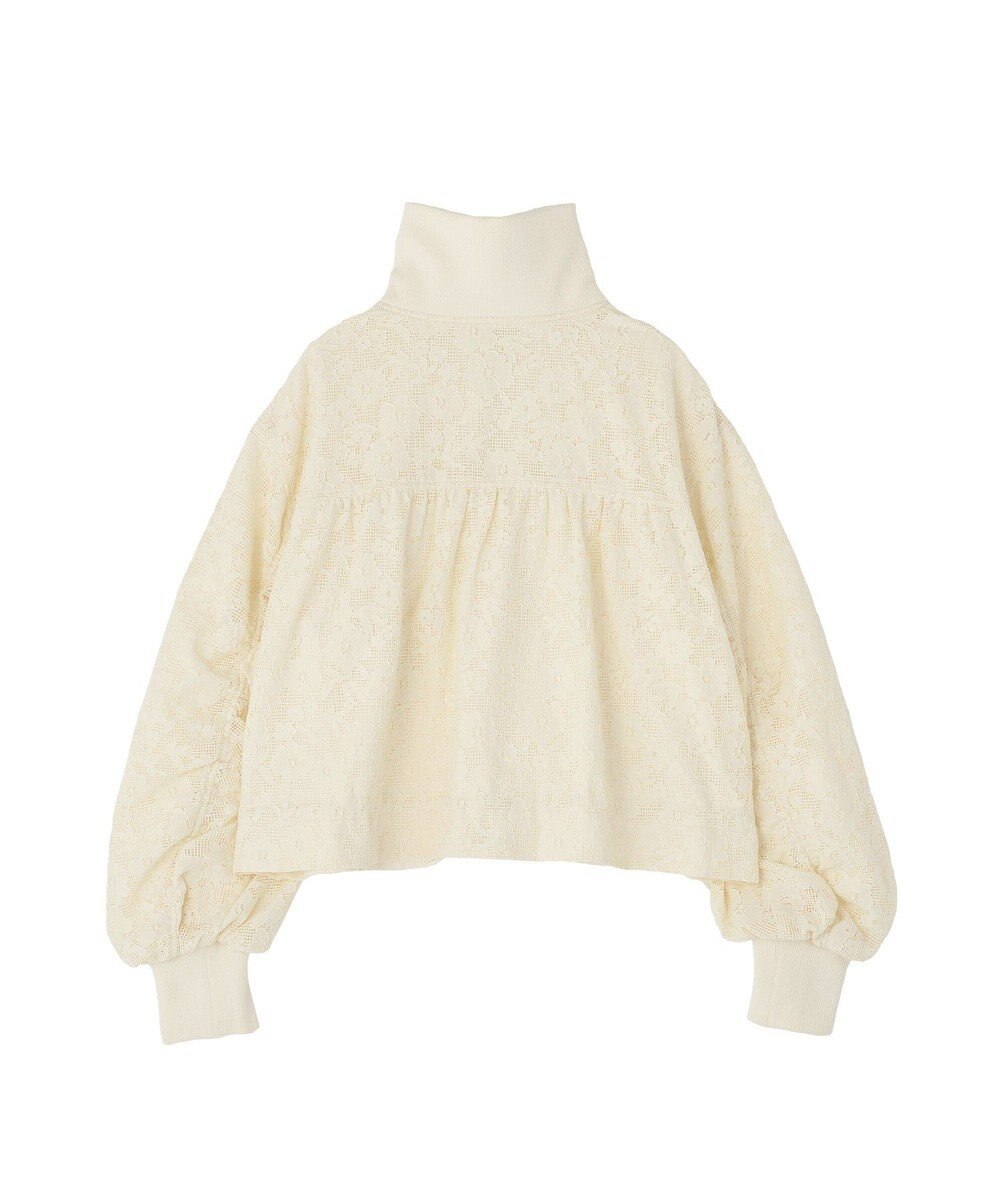 earth music&ecology 【WEB・一部店舗限定】レースリバーシブルブルゾン 