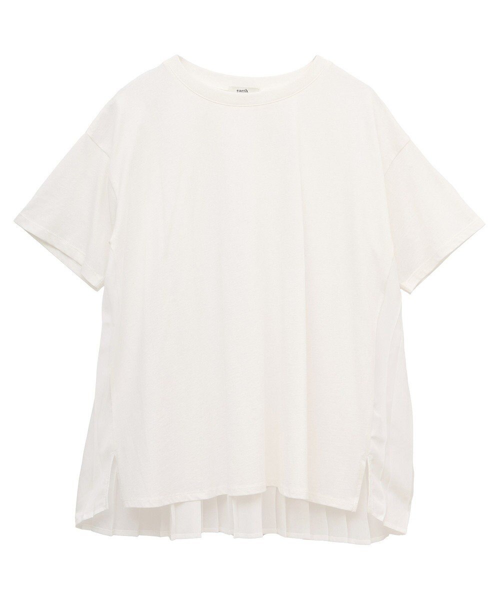 earth music&ecology バックプリーツドッキングチュニック 