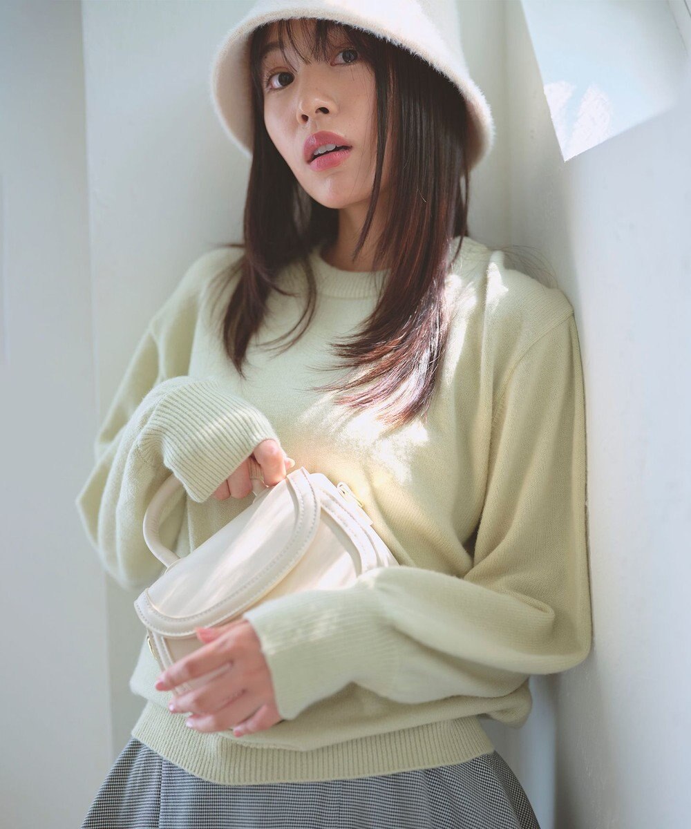 Feroux クルーネックニット プルオーバー 