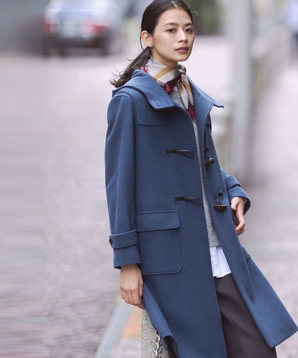 J.PRESS LADIES Jackal 140s ソフトメルトン ダッフルコート 