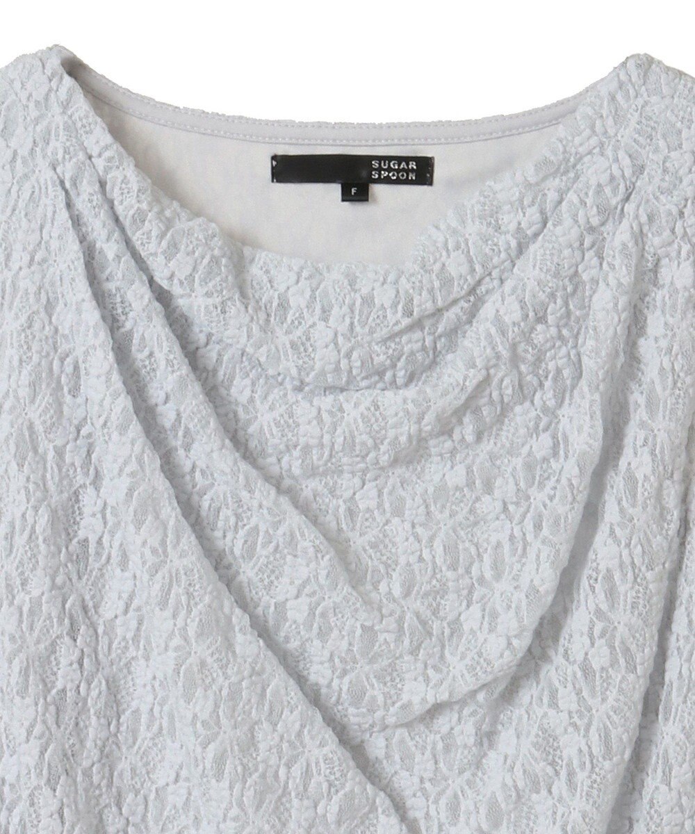 Green Parks ・ＳＵＧＡＲ　ＳＰＯＯＮ　ドレープレースプルオーバ 