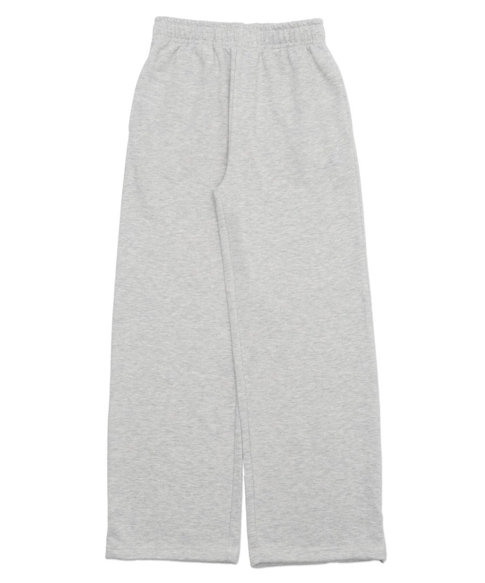 WEGO 【SCHOOLITEM/ウエストゴム】イージーストレートスウェットパンツ 