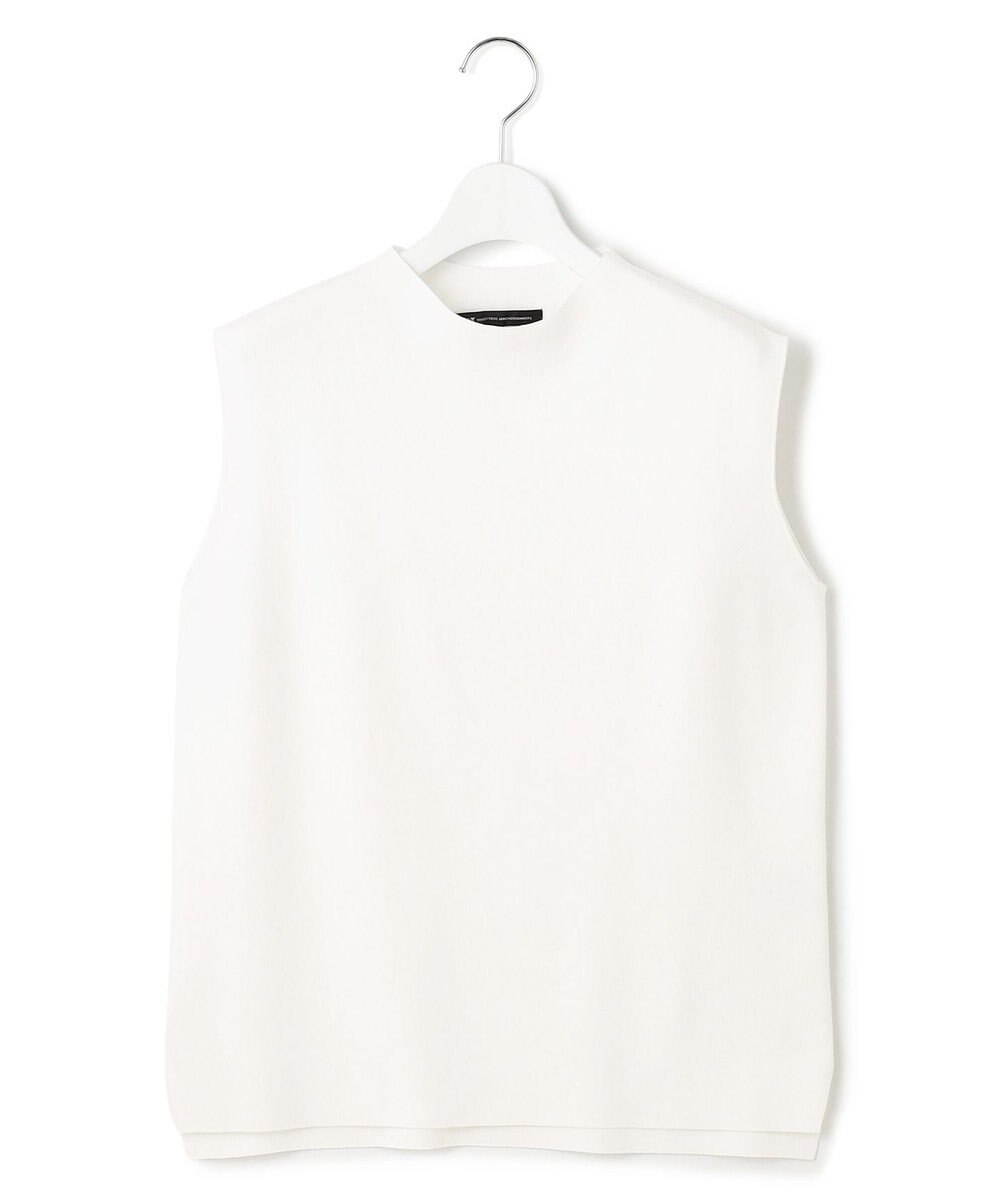 23区 L 【洗える/吊り干しOK】ヴィスコースストレッチ ノースリーブ ニット 