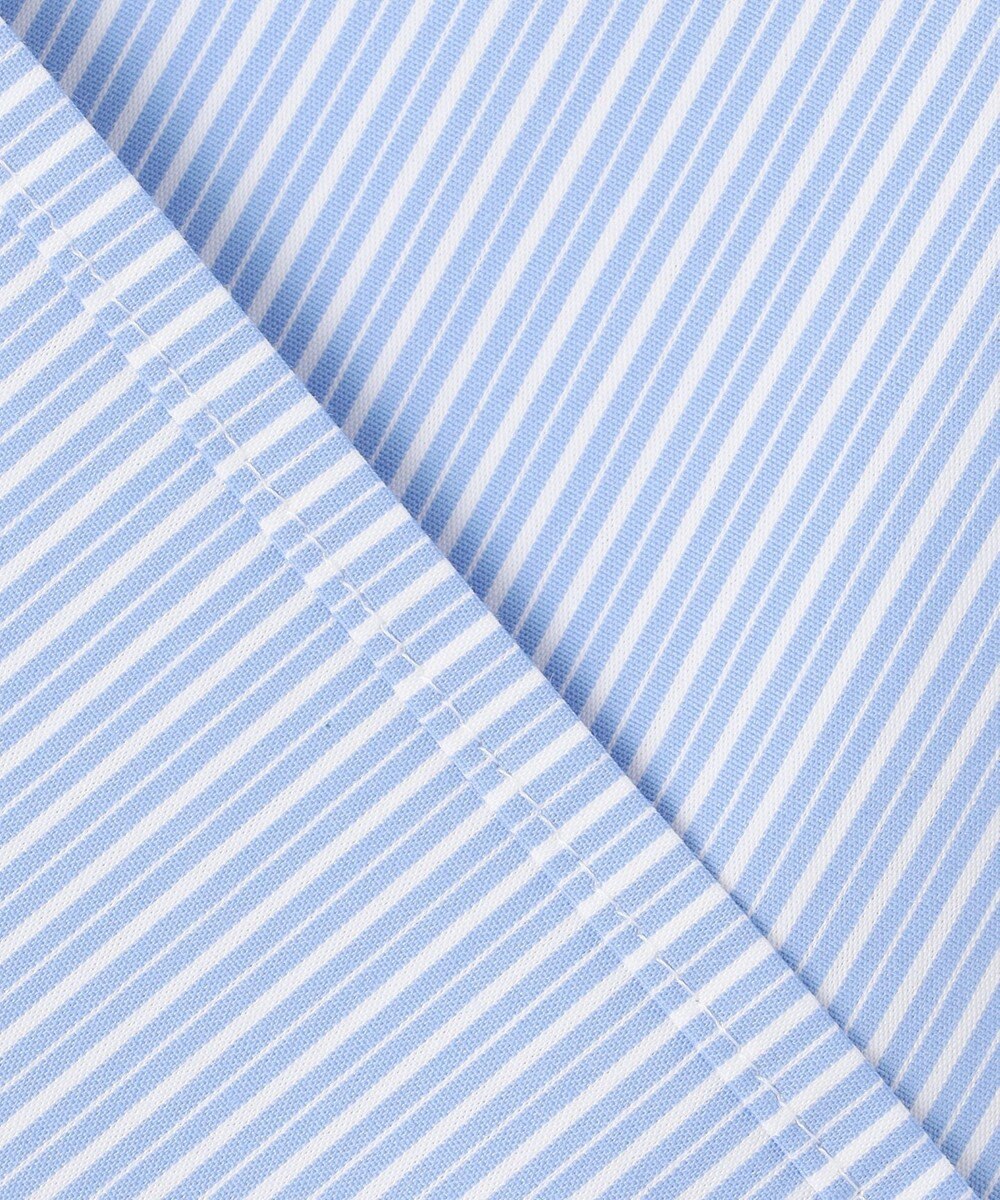 組曲 コンパクトシャーティング フリルブラウス 