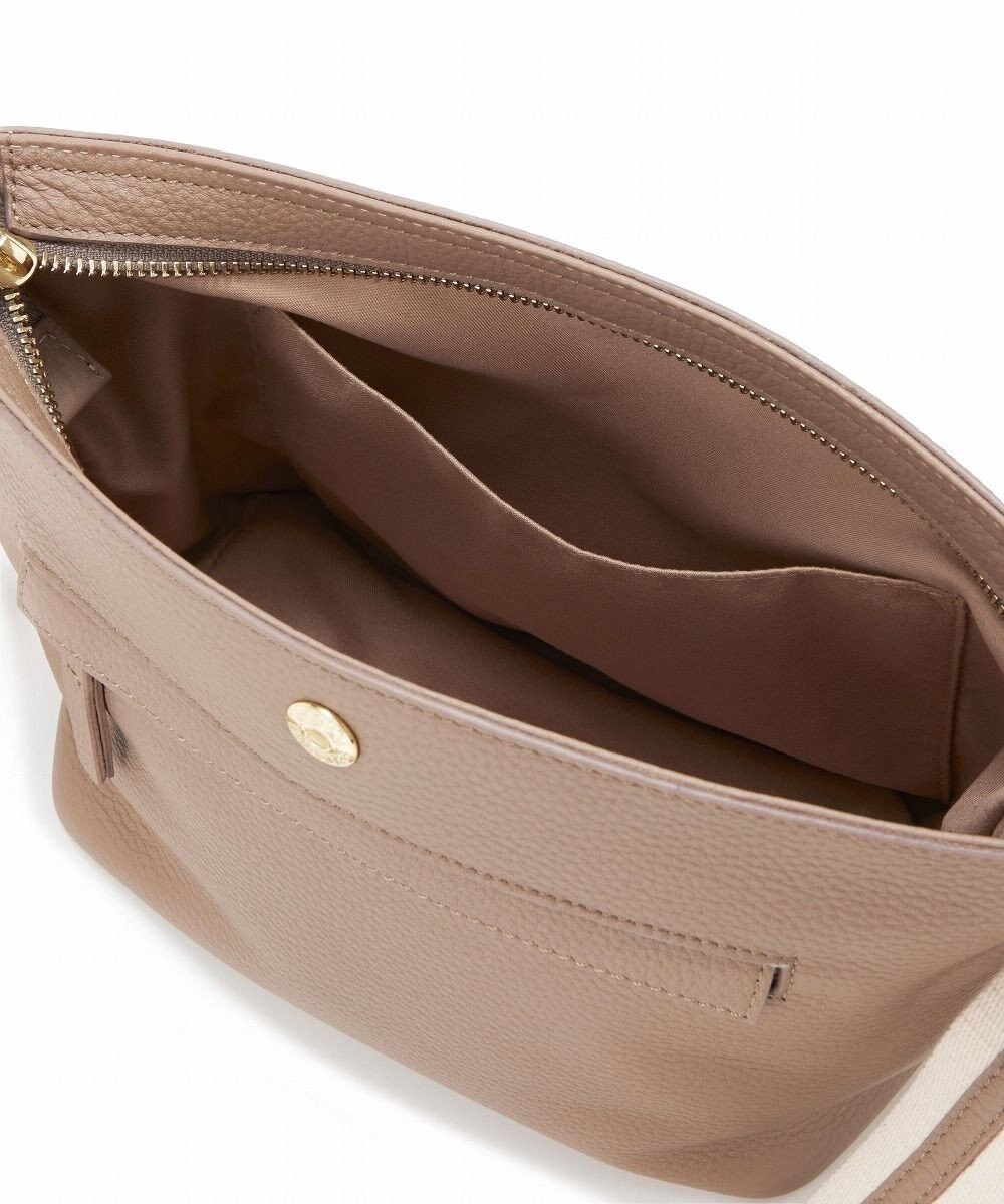 TOPKAPI 【TREASURE TOPKAPI】ソフトシュリンク テープ コンビ レザー ミニショルダーバッグ 