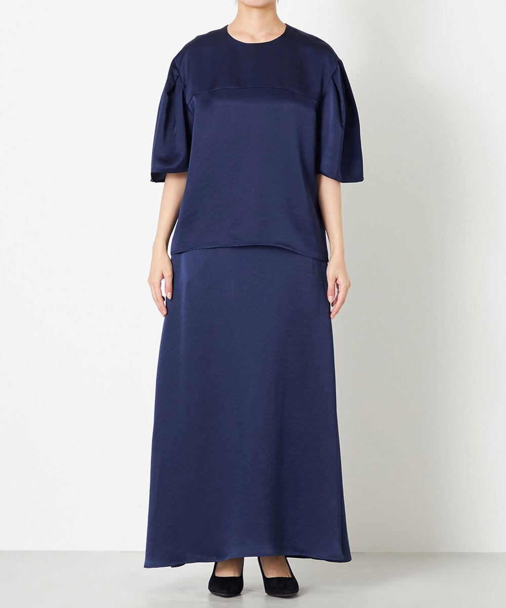 NAVE 【ReNAVE】タンブラーサテン ブラウス 