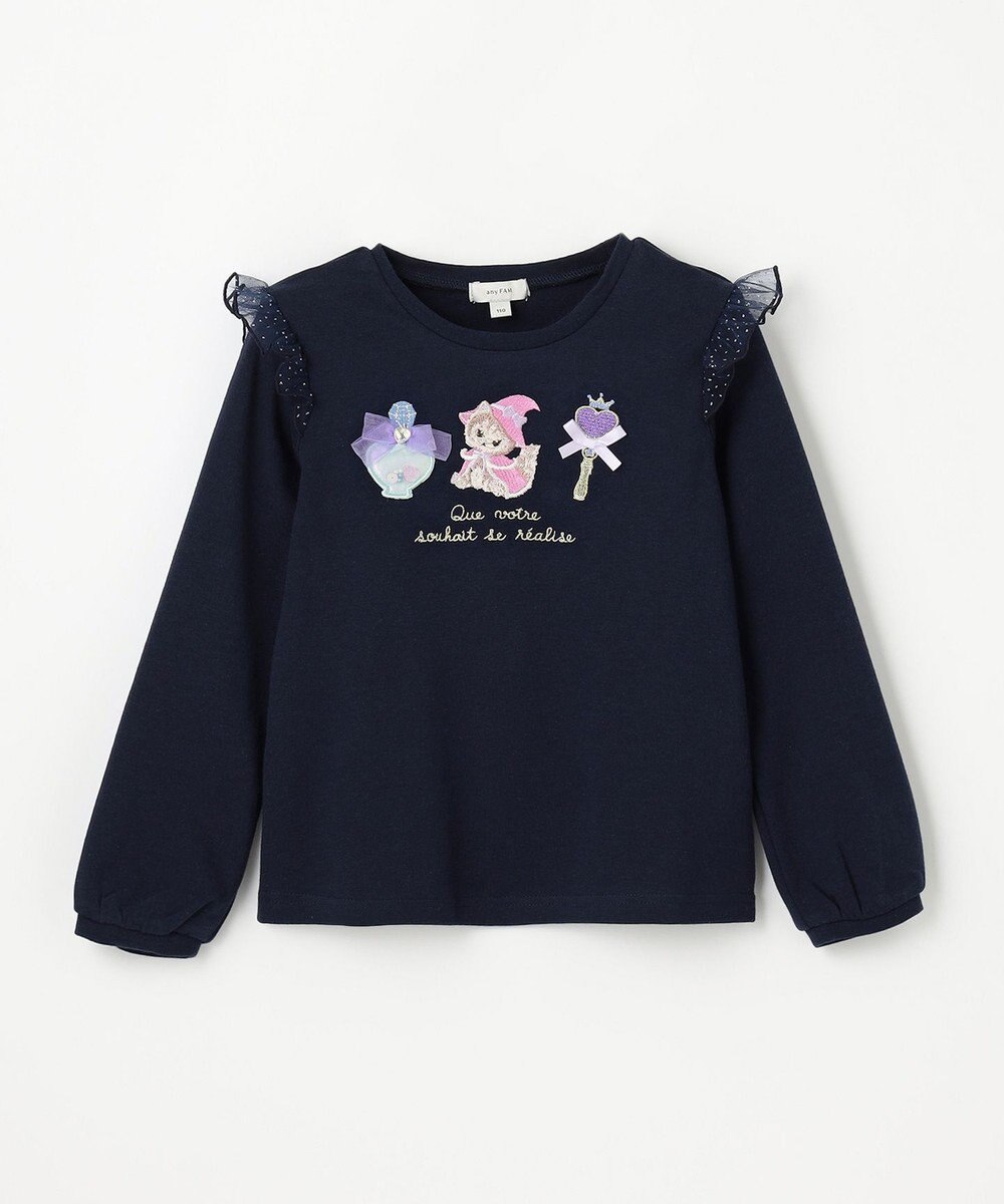 ANY KIDS マジカルキャット長袖Tシャツ 