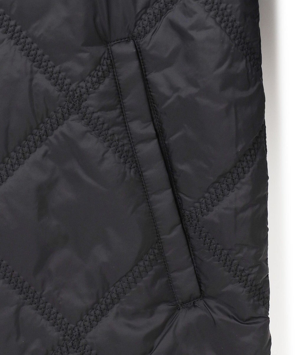 ICB 【リバーシブル着用可能】 ウールパイルキルト ミドル丈コート 