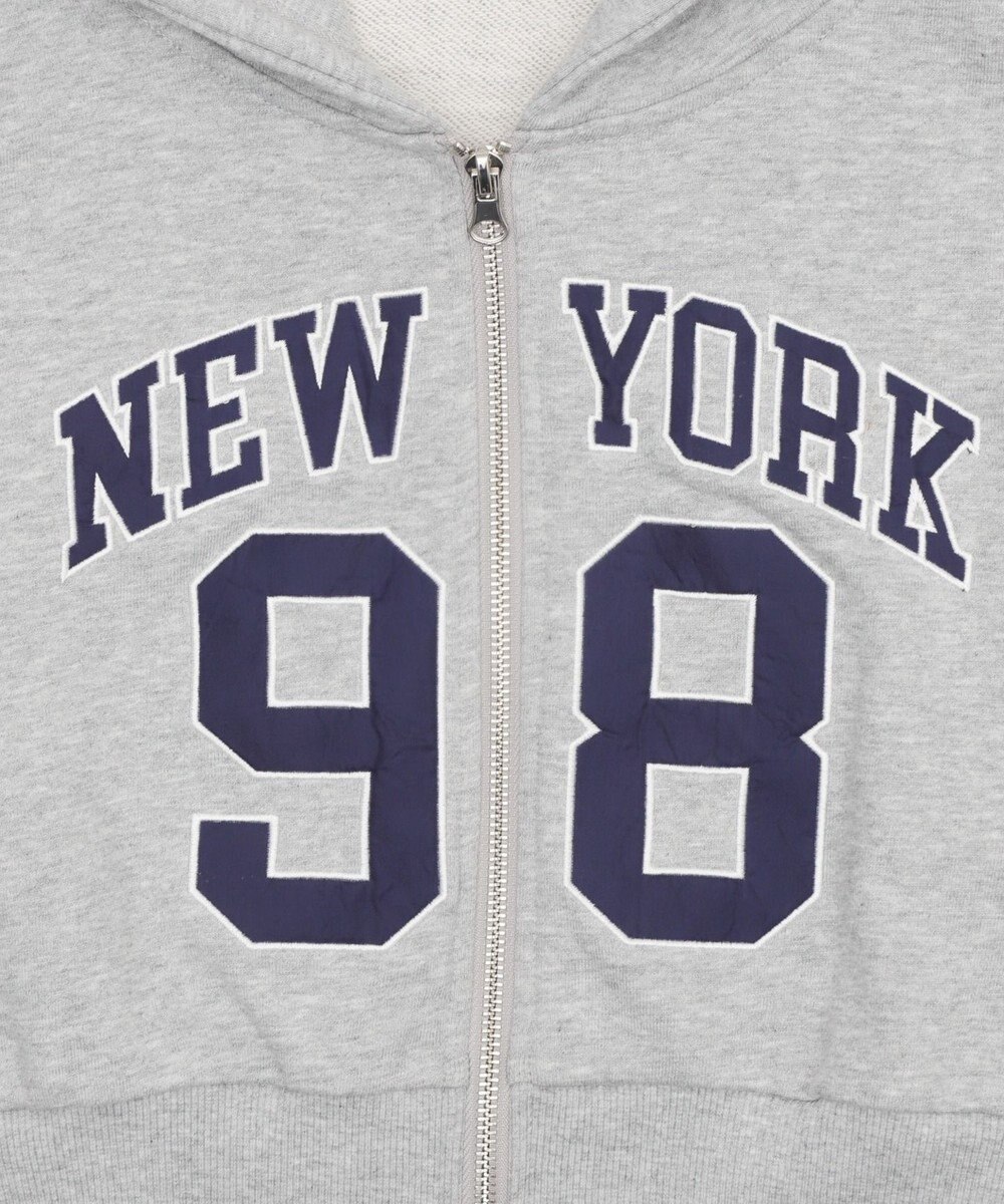 WEGO グラフィックショートZIPパーカー 