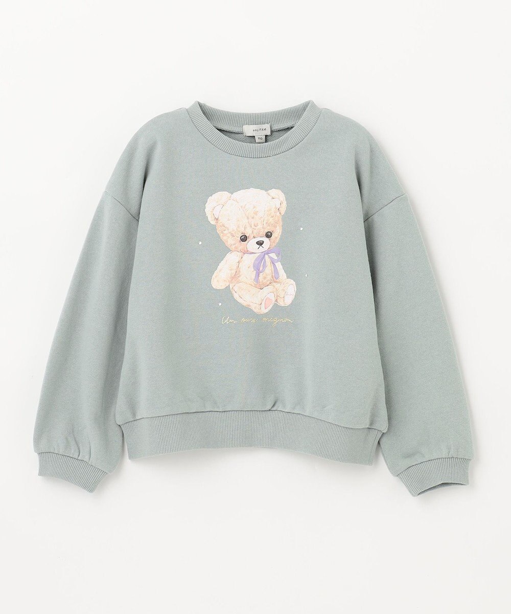 ANY KIDS アニマルプリントトレーナー 