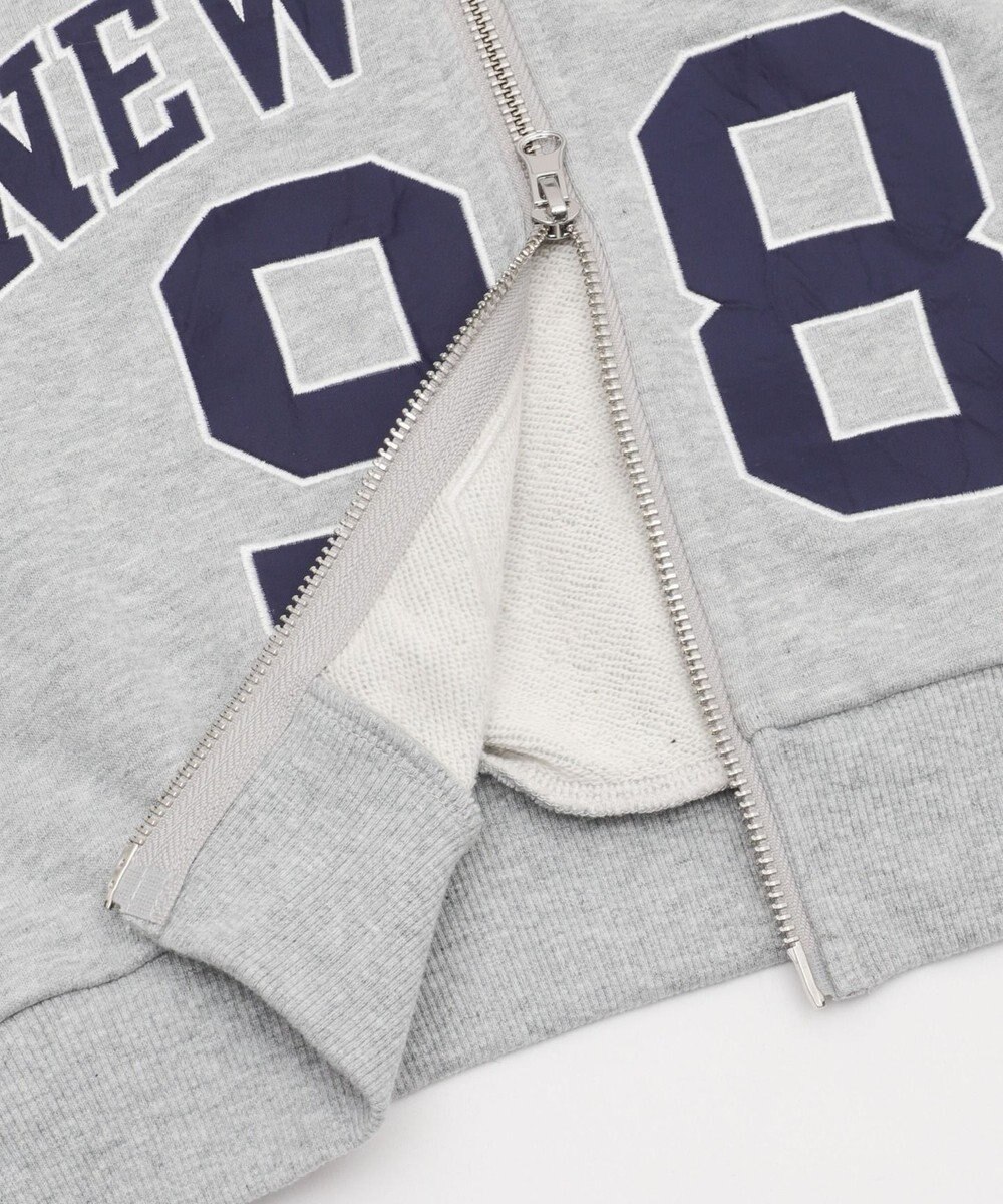 WEGO グラフィックショートZIPパーカー 