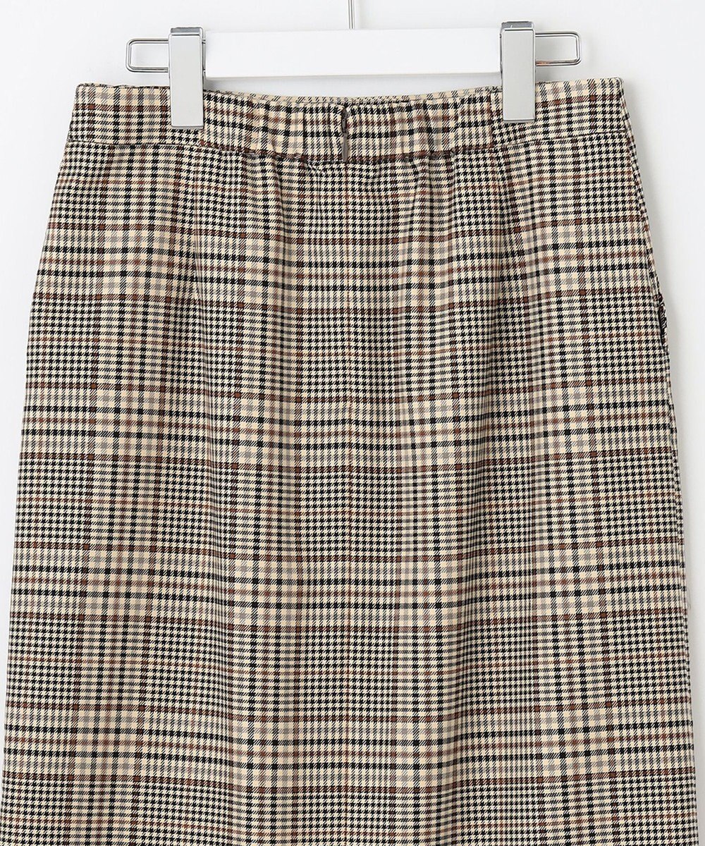 J.PRESS LADIES 【洗える】PL/Visストレッチチェック スカート 