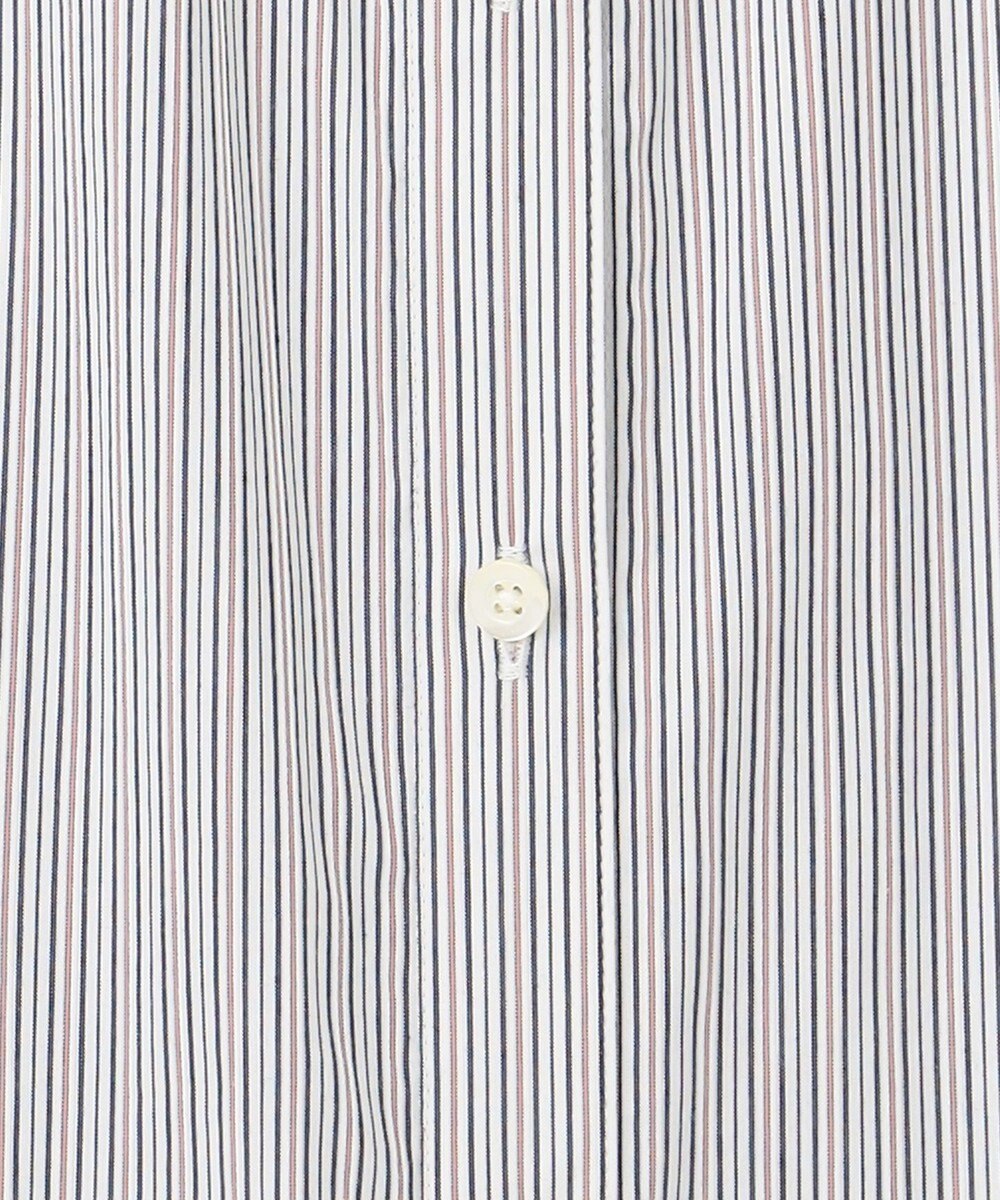 J.PRESS LADIES L 【洗える】BEZ ドビーストライプ シャツカラー ブラウス 