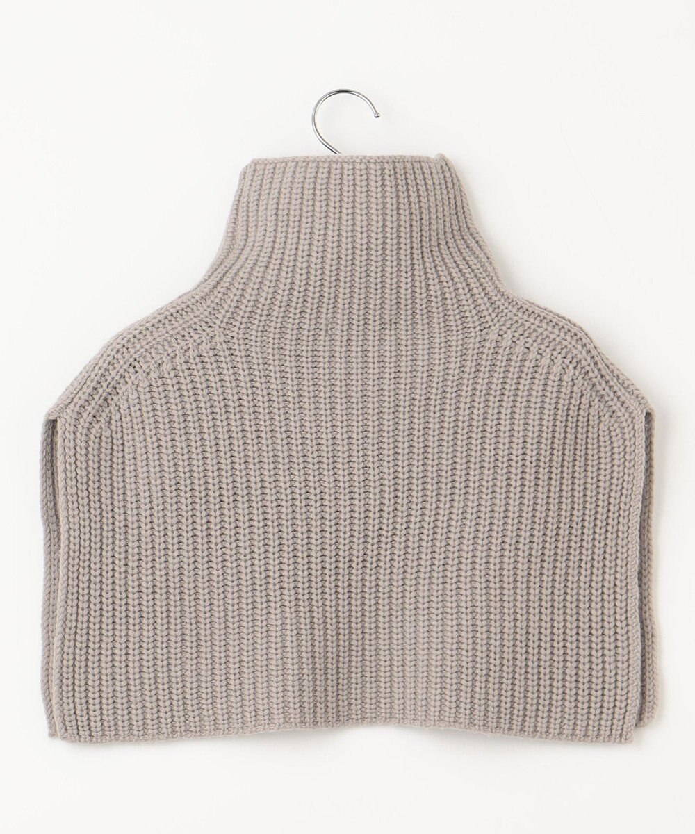 自由区 【洗える】ウールブレンドバルキー ネックウォーマー 