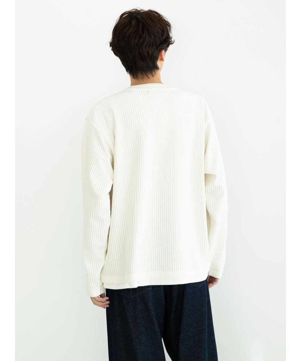 CRAFT STANDARD BOUTIQUE カットコールフェイクレーヤードプルオーバー 