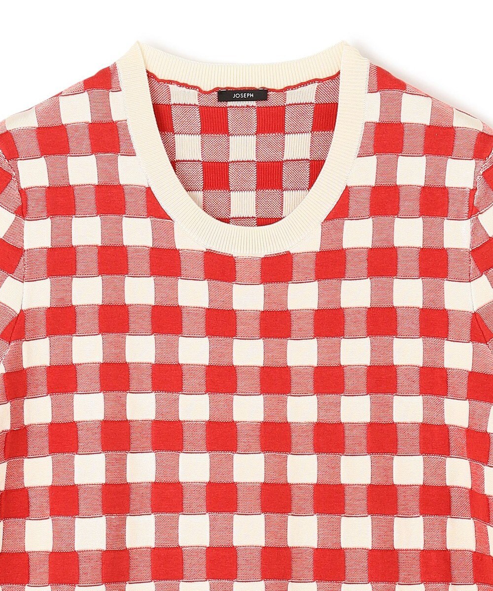 JOSEPH ヴィシー  ジャカード　ニットTEE 