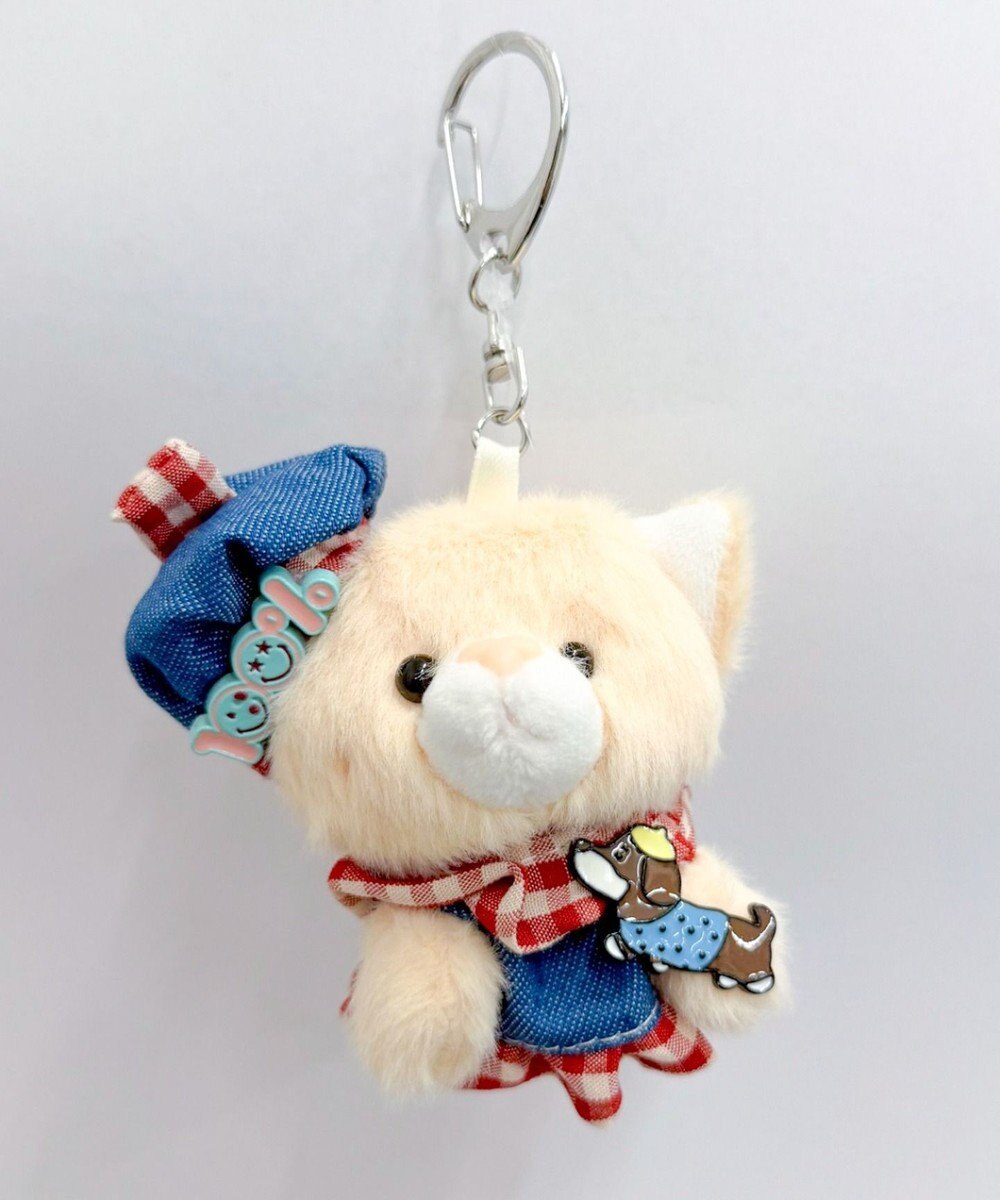 WEGO おめかしねこちゃんぬいぐるみキーホルダー 