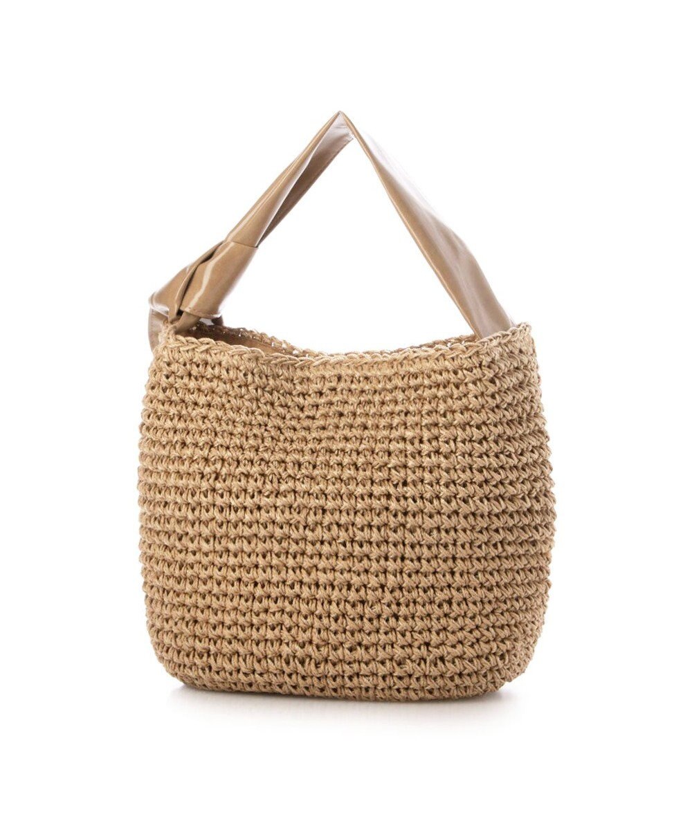 UNBILLION カシュカシュ cachecache / リボンハンドルクロッシェミニトート 