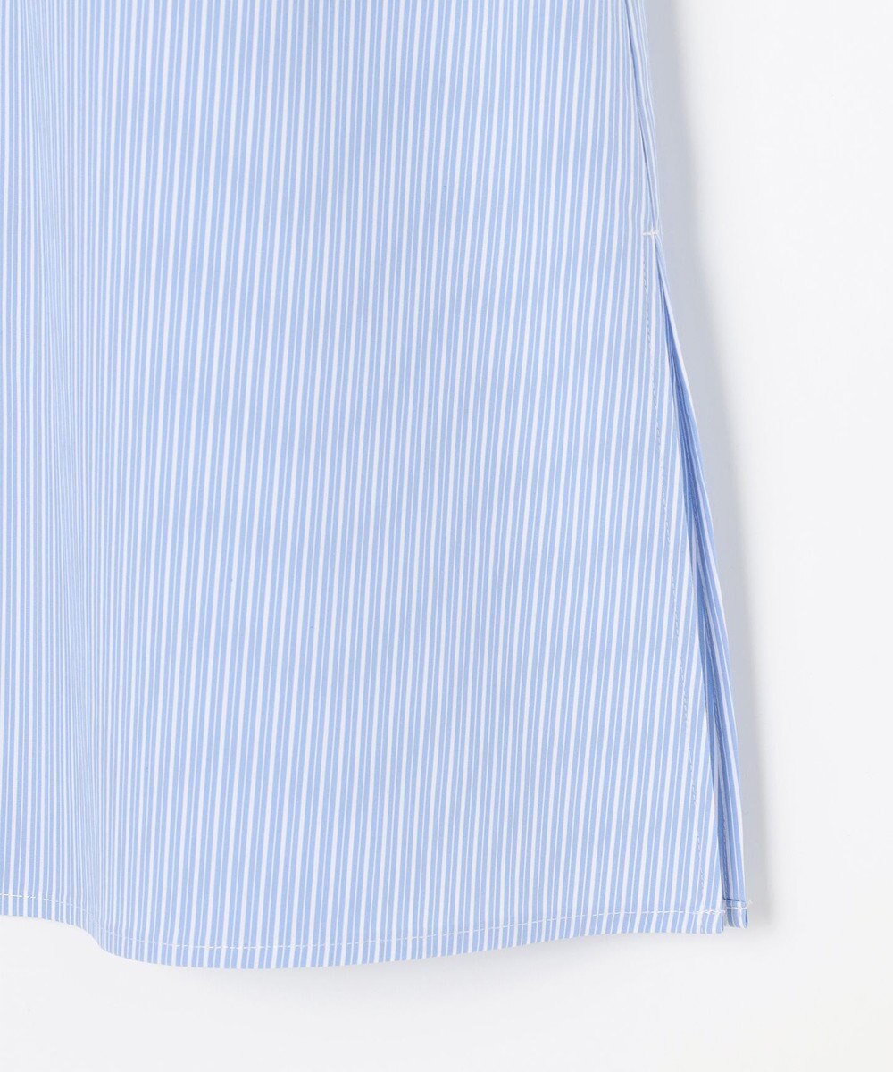 組曲 コンパクトシャーティング フリルブラウス 