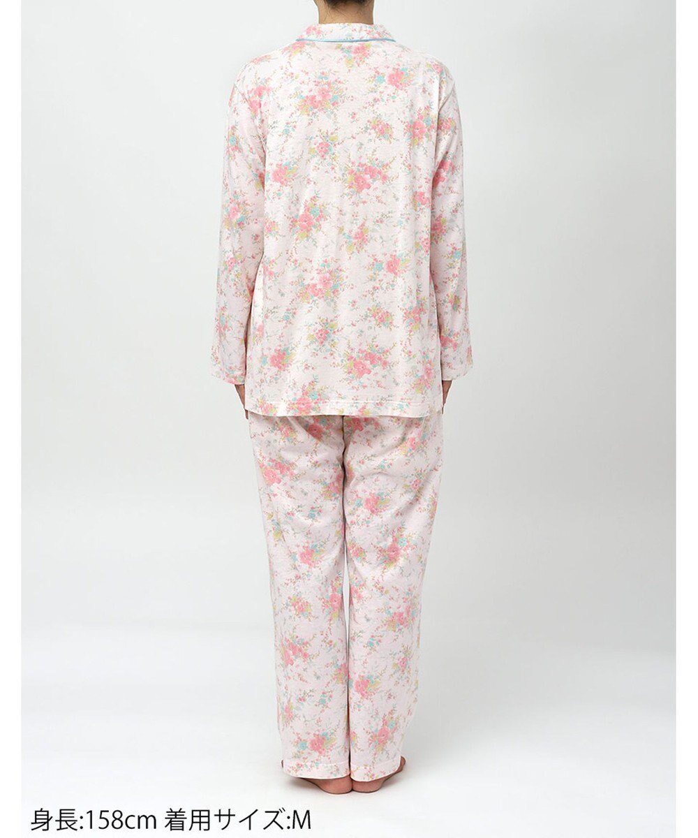 Wing パジャマ 綿100%(本体) 長袖 長ズボン レディース EP7050 ウイング／ワコール 