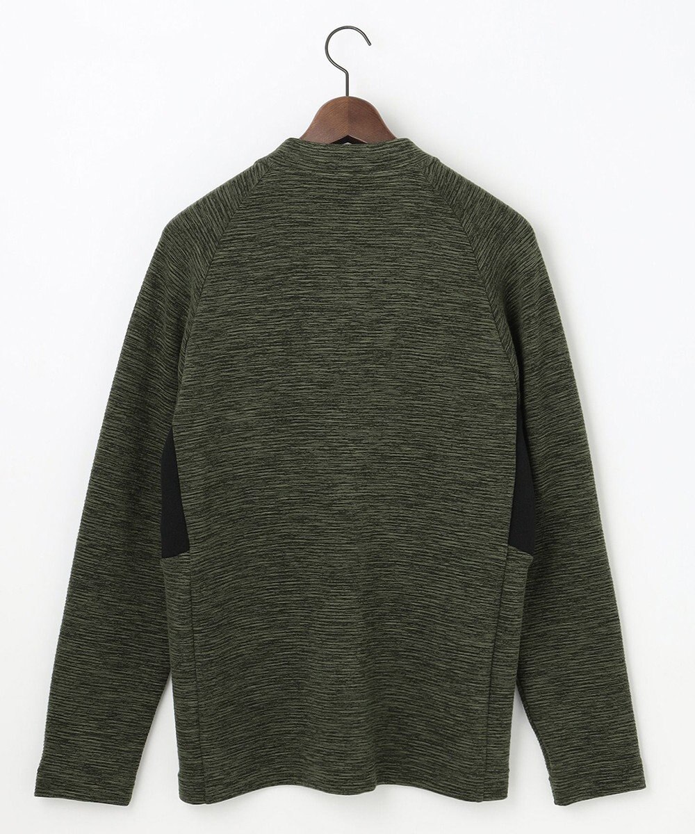 JOSEPH ABBOUD MOUNTAIN 【UNISEX】ランダムスラブリップハーフジップ 