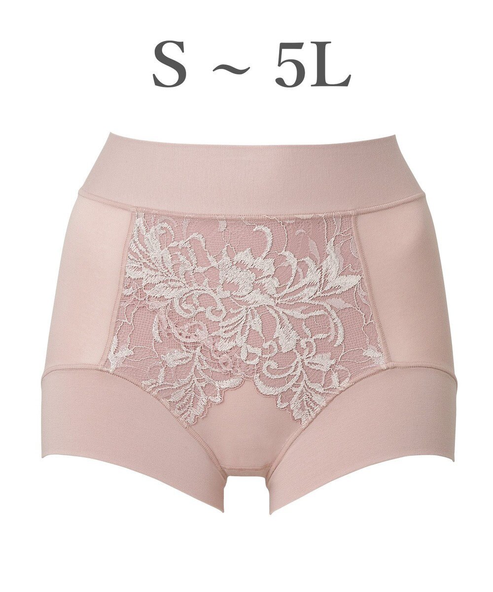 BRADELIS New York 【BRADELIS NewYork peace】綿混フィットレースショーツ24 ブラデリス 補正下着 ハイウエスト 深め 
