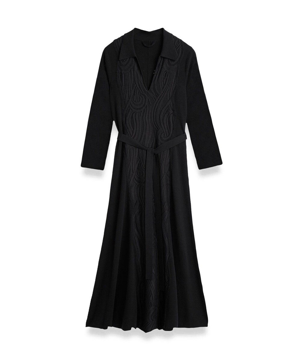 JOSEPH レース&ニット　ドレス 