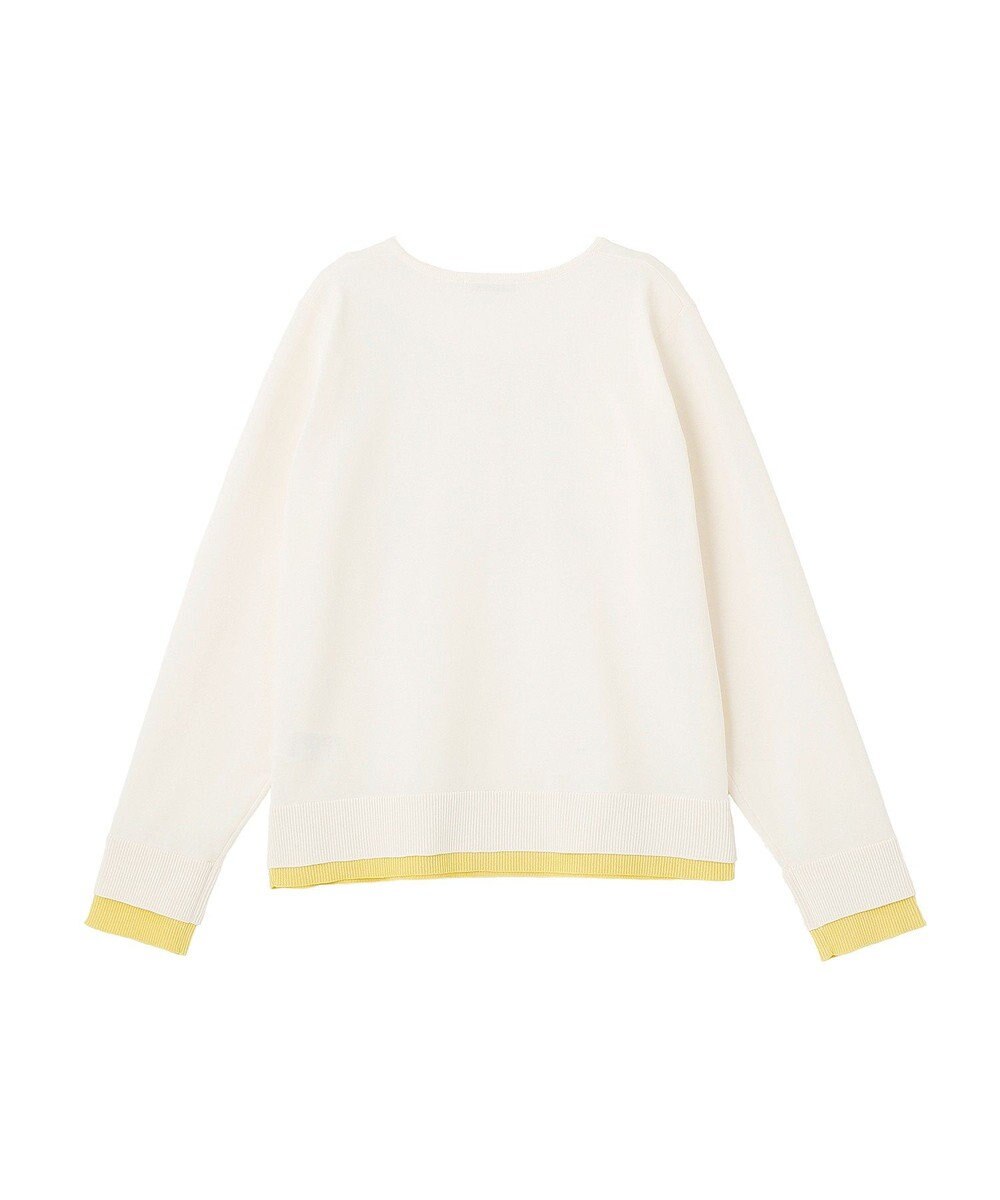 Green Parks ヘンリーネックレイヤードニットプルオーバー 