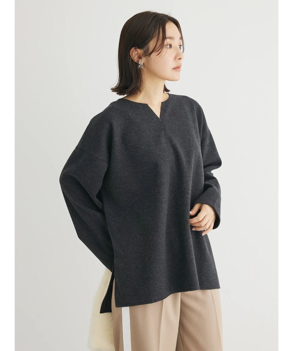 Green Parks 圧縮ポンチキーネックチュニック 