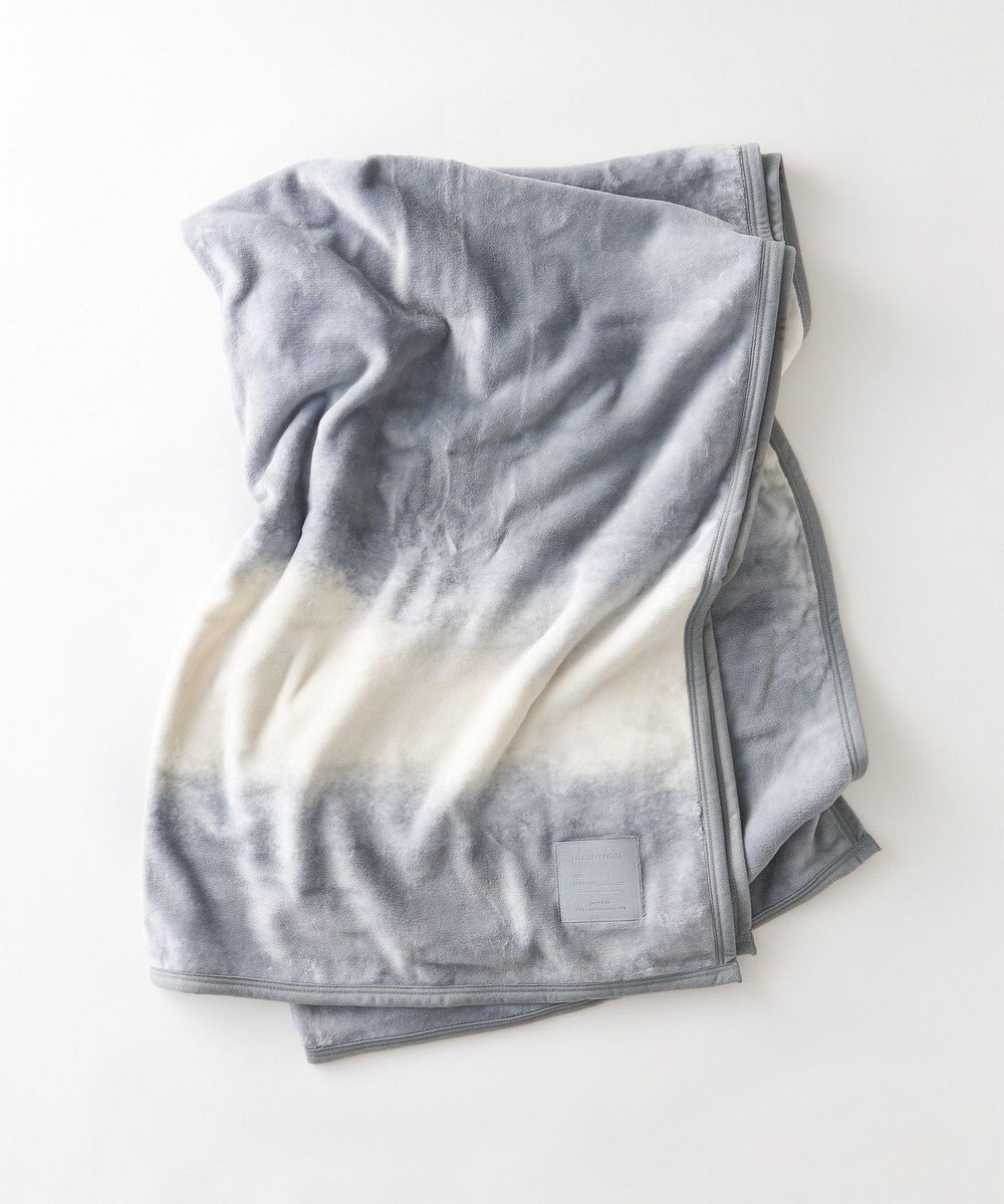 LOOM&SPOOL FOL綿毛布シングル／グレー 