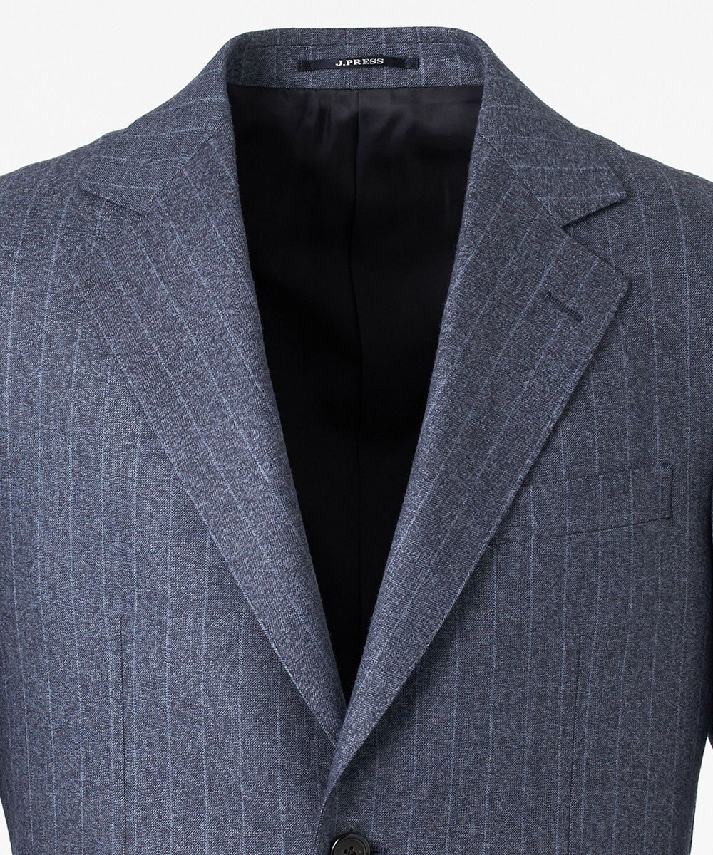 J.PRESS MEN 【ESSENTIAL CLOTHING】ミルドクリーンストライプ スーツ/総裏 