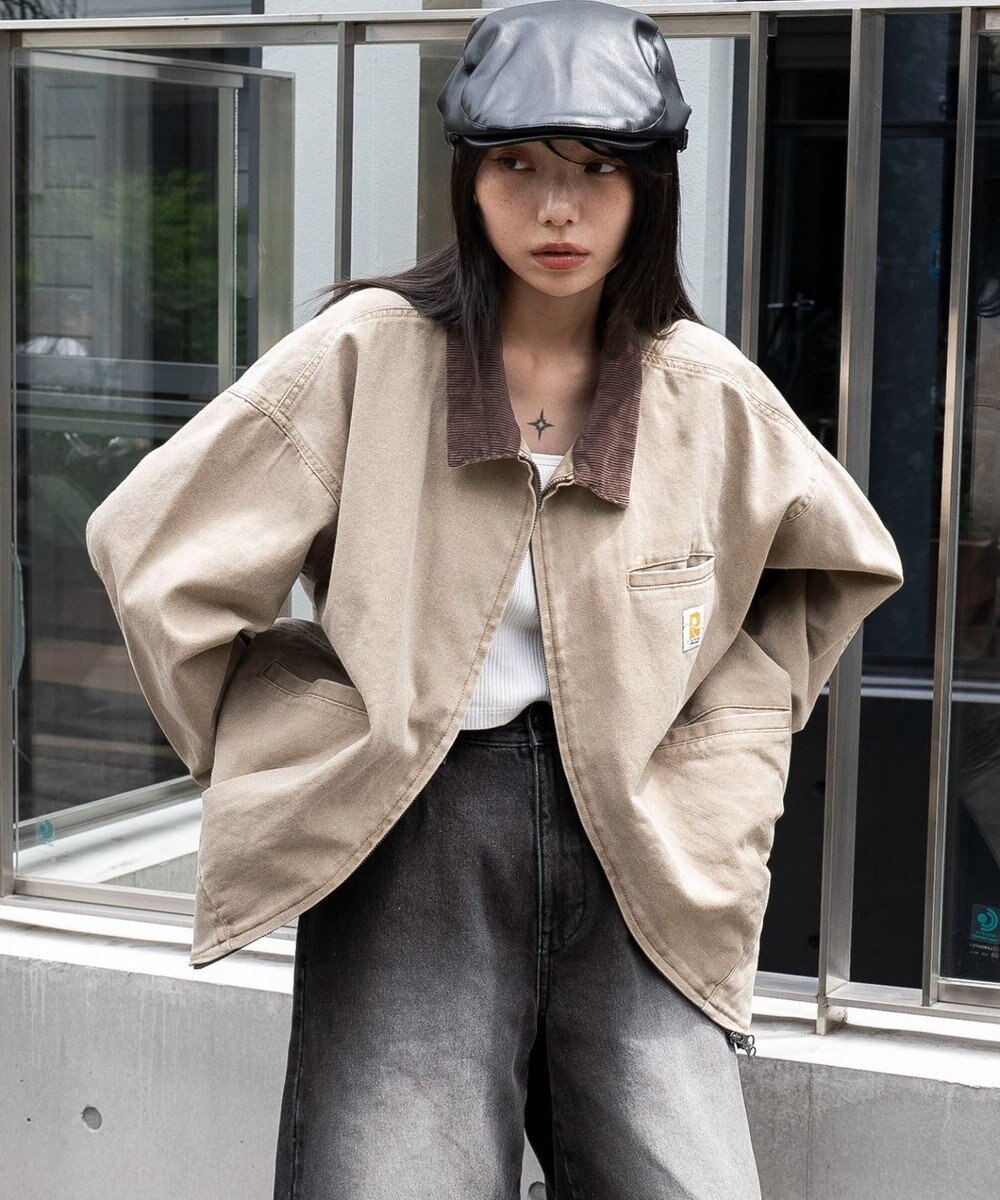 WEGO ワーカーズWジップブルゾン 