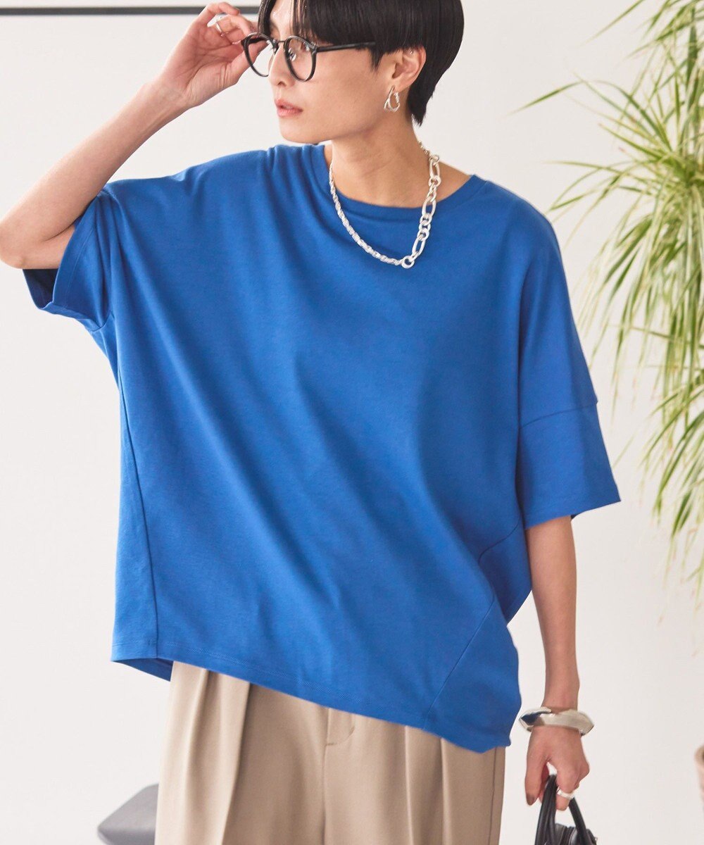 AMERICAN HOLIC 【新色追加】【接触冷感】コクーンシルエットカットソー 