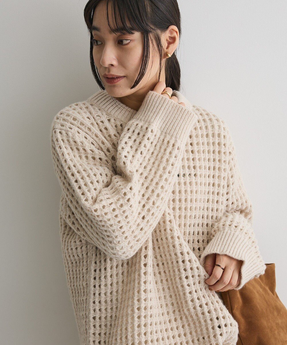 CRAFT STANDARD BOUTIQUE メッシュニットチュニック 