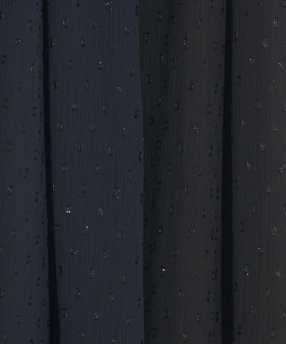 23区 L 【APPLAUDIR】ドットシアークレープ ドレス 