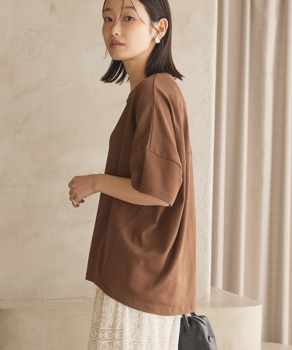 AMERICAN HOLIC 【新色追加】【接触冷感】コクーンシルエットカットソー 