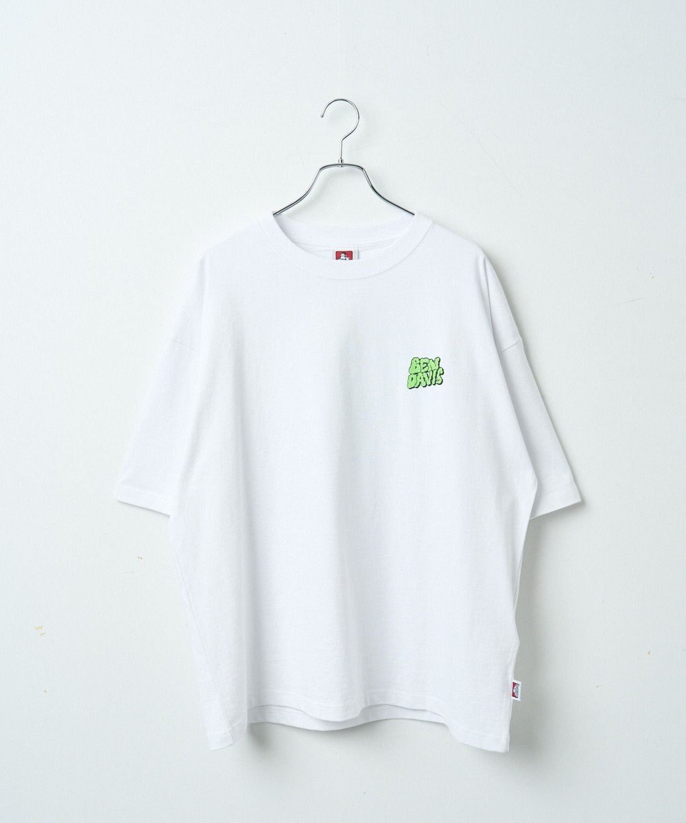 WEGO 【ユニセックス着用ITEM/綿100％/SMLサイズ】別注ベンデイビスプランプロゴT 