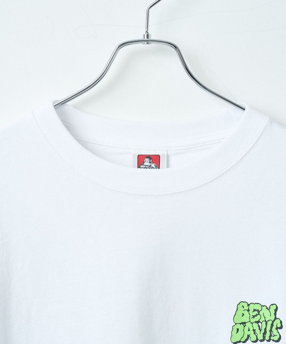 WEGO 【ユニセックス着用ITEM/綿100％/SMLサイズ】別注ベンデイビスプランプロゴT 