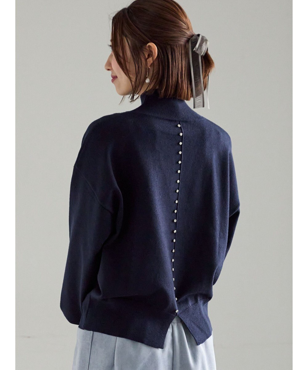 Te chichi バックビジューニット 