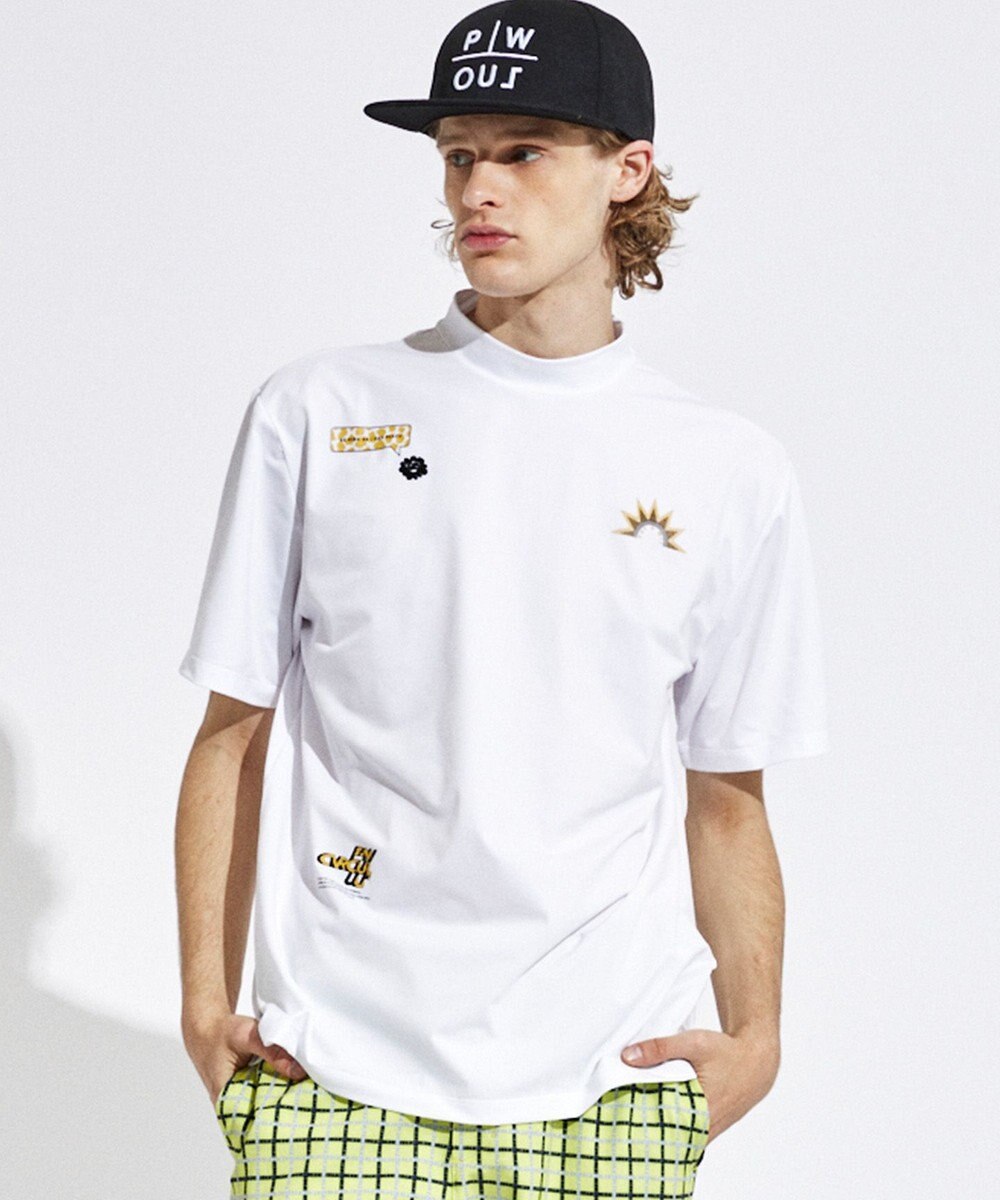 PW CIRCULUS 【UVカット / 吸水速乾 / 伸縮性抜群】【MEN】アニマルフォトモック T 