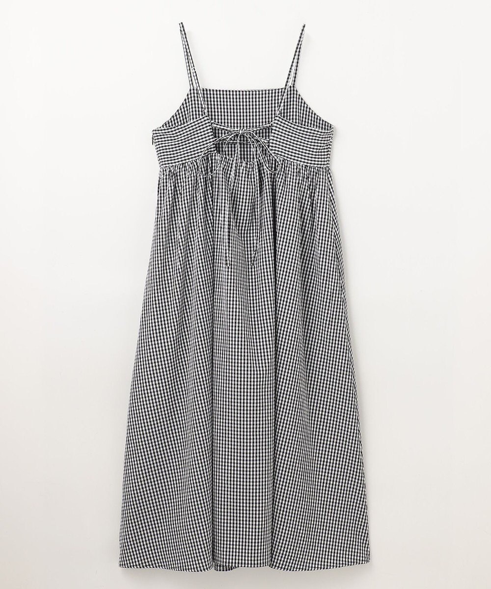 ANY L 【洗濯機可能】ギンガムギャザーワンピース 