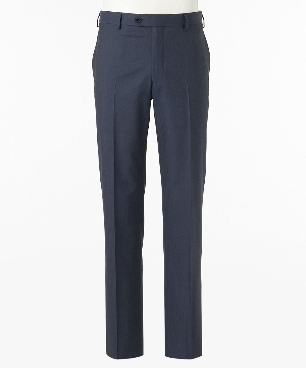 J.PRESS MEN 【ESSENTIAL CLOTHING】インディゴルック マイクロヘリンボーン スーツ 