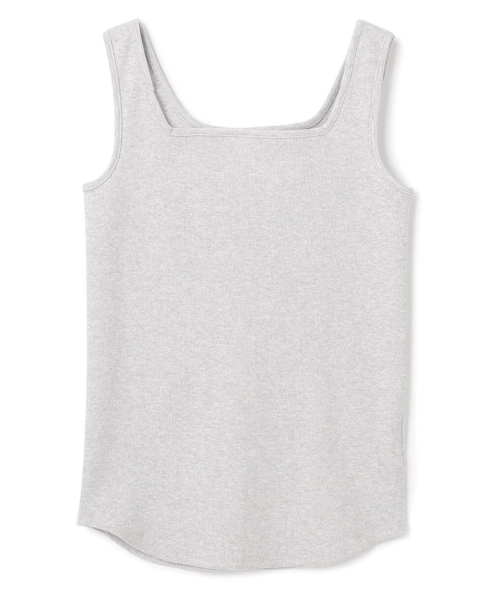 UNFILO 【新色登場】スクエアテレコタンクトップ 