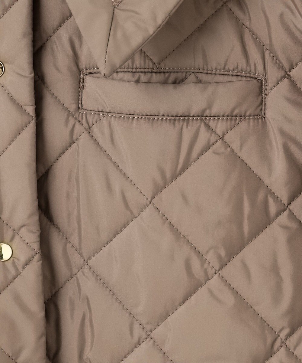 組曲 L 【洗える・中綿】2WAYキルト コート 